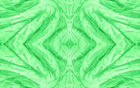 green fabric, multi-layered silk lace, premium plain winter knitted shawl. Texture, background, pattern, silkの写真素材