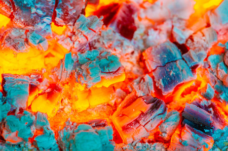 Fire flame. Fast and powerful source of heat and light Can be used for cooking, heating or as a...