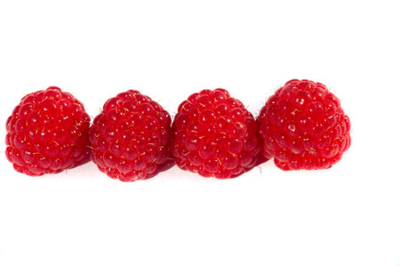 Raspberry. it is a healthy, tasty berry that consumers should enjoy during the summer months. Raspberries are a powerful source of nutrients including vitamin C, manganese,の写真素材