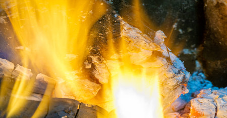 Fire. Enjoy the warm relaxing view of the fireplace! This crackling flame burning fireplace is...