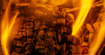 Fire in the fireplace. Aged wood smells wonderful, so if you're going to burn it, choose logs for...