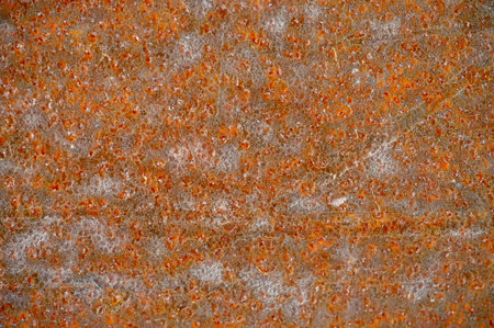 Rust. Steel, cast iron. Texture, background, pattern. Rust is an iron oxide, usually a reddish brown...
