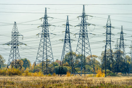 Industrial landscape. Images of post-industrial landscapes and the environment. Artistic ideas about...