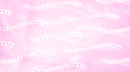 Seamless kaleidoscope, pink silk. Stand out from the crowd in vibrant color that reflects light in...