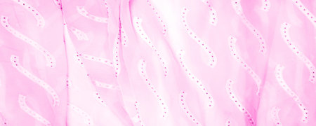 Seamless kaleidoscope, pink silk. Stand out from the crowd in vibrant color that reflects light in...