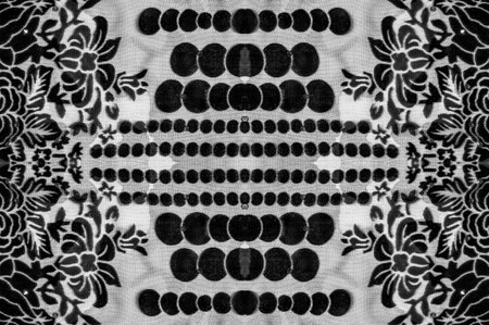Seamless texture, background, velvet fabric. Black, this batiste drapes and drapes for a soft and...