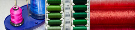 Thread spools come in a variety of colors and sizes to suit your sewing needs. Thread is essential...