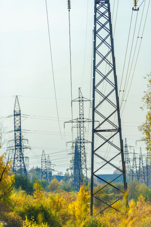 Industrial autumn landscape. it is an interdisciplinary field that includes aspects of urban design,...