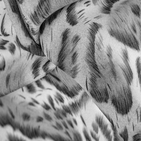 silk fabric in African style black and white. For designer, texture pattern, background collection.