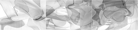New texture with organza pattern adds a touch of elegance and sophistication Lightweight sheer...