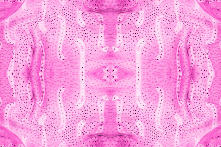 Seamless kaleidoscope, pink silk. Stand out from the crowd in vibrant color that reflects light in...