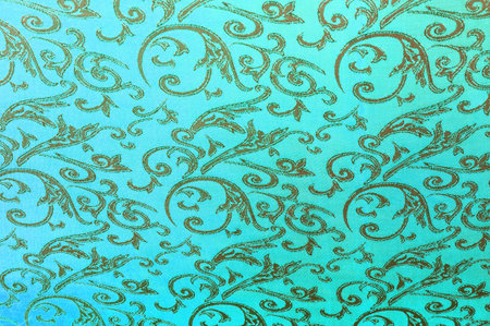 Seamless texture. Silk fabric. Blue-green-red shades. If you're looking for sophisticated beauty,...