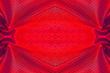 Seamless texture. Fabric with a metallic sheen in small polka dots. Red burgundy. Inspires you to go beyond your latest ultra high haute couture project, check out our metallic gold fringe fabricの写真素材