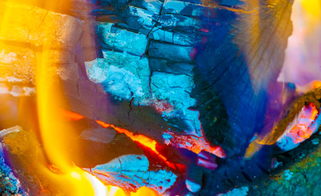 Create a realistic fire explosion effect. Add a burning fire to enhance the visual effect. Use special effects techniques to make the explosion look dynamic and intense.の写真素材