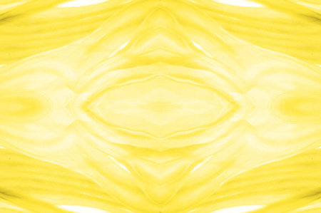 seamless kaleidoscope, yellow silk. A sunny golden yellow silk faucet is all you need for a stylish presentation.の写真素材