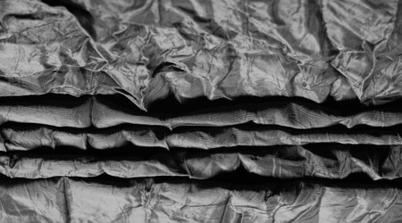 Premium black silk fabric is an exceptional fabric, beautiful on its own or as an accessory to...