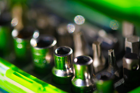 Includes a variety of wrenches and screwdrivers for all your DIY needs Durable and high quality materials ensure long lasting performance Ergonomic handles for a comfortable grip and ease of useの写真素材