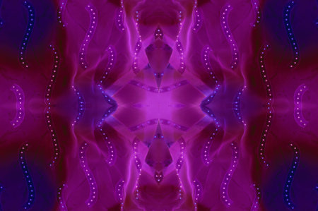 seamless kaleidoscope, pink silk. Silk crepe satin is a medium weight fabric with a shiny front....