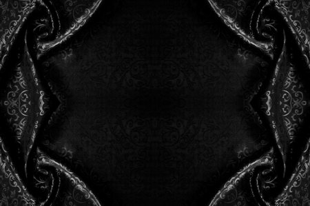 Seamless texture. black color. Made from high quality polyester and silk satin, this satin will...