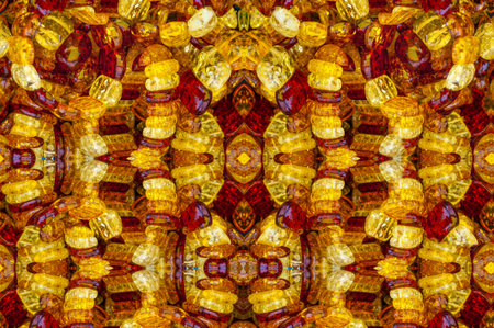 Seamless texture of semi-precious stones. saying Beads pendants jewelry. Semi-precious stones are hard gemstones created organically. including lava or ocean hotspots, mines and shells.の写真素材