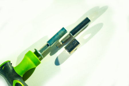 Various sizes and types of screwdrivers Rugged and durable design Ergonomic handle for a comfortable...