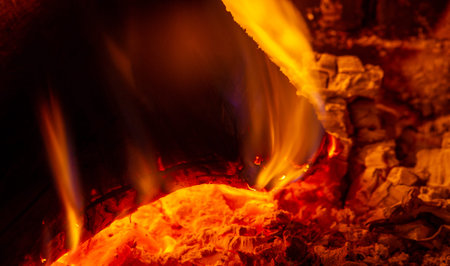 Fire in the fireplace. Aged wood smells wonderful, so if you're going to burn it, choose logs for...