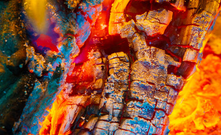Create a warm and cozy atmosphere with a beautiful fire. Burning logs create natural warmth and...
