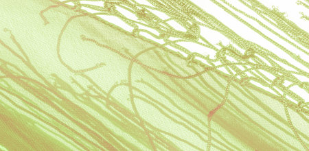Background texture of silk fabric. This is a natural green salad scarf, this beautiful nylon satin...