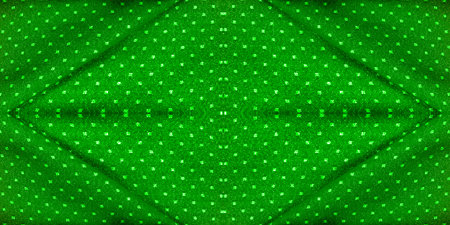 Fabric with a metallic sheen in small polka dots. Green color.. Now the shimmering metallic fabric is back in full force! The designer's use of this water-like fluidity makes it elegant and stylish.の写真素材