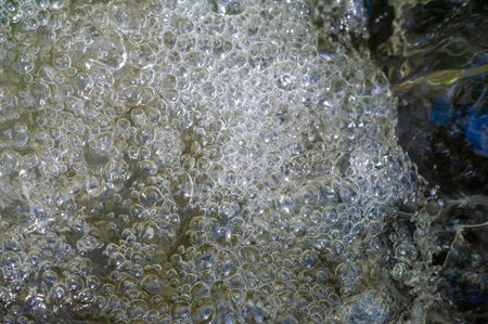 Enjoy the beauty of nature in a mountain stream. See how the crystal clear water flows gracefully...