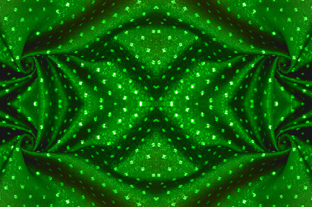 seamless. Fabric with a metallic sheen in small polka dots. Green color. Feel like a great designer...