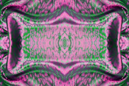 Seamless texture. Silk fabric. Pink-green shades. Make a splash in your project with this silk...
