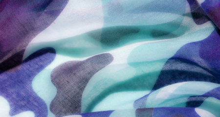 abstract fabric texture with soft, flowing patterns in shades. Abstract flowing fabric textureの写真素材