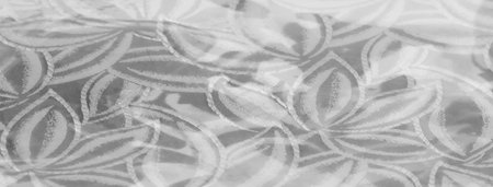 Beautiful white floral pattern adds elegance to any space. Durable fabric ideal for upholstery,...