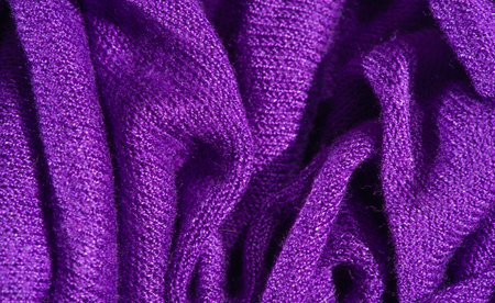 Blur â€“ the flowing texture of this purple fabric features soft folds that create a sense of...