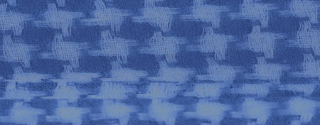 Blur - Blue fabric with intricate weaving patterns and soft highlights, creating a visually rich and...