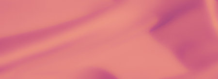 Blurred pastel fabric with swirls and folds in pink and peach tones, showing a soft, artistic texture that exudes warmth, elegance, and a modern aesthetic.の写真素材