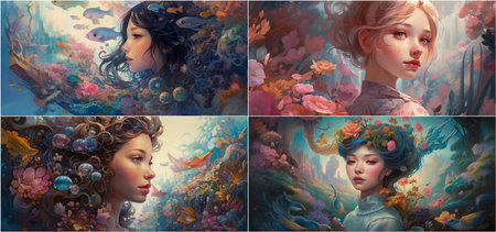 Bring a touch of nature into your space with this collage. Combination of organic textures including sand, stone and wood. Adds depth and interest to any room.の素材