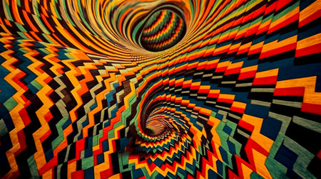 Unique and modern floral pattern design Inspired by fractals for an intricate and mesmerizing look High quality materials ensure the pattern is strong and durableの素材