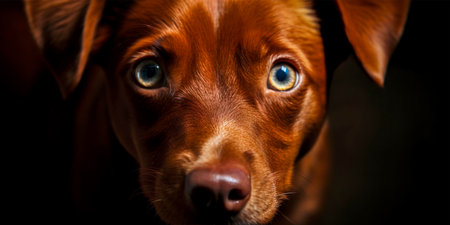 Playful and adorable character with red fur and big eyes Can be used as a mascot or logo for various brands and products Both kids and adults will love itの素材