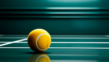 Modern and minimalist design for tennis lovers. Ideal for adding a unique touch to any room or space. A great gift idea for tennis players and sports lovers.の素材