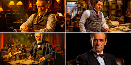 The proverb says: "Business, more than any other occupation, deals daily with the future; it is a continuous calculation of probabilities, an instinctive exercise in foresight." (Henry Luke)の素材