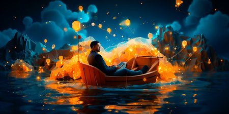 Business protection concept for your peace of mind. Protect your business while you relax. Let us help you protect your business from unexpected problems.の素材