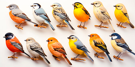 Includes various species of European birds. High-quality images and detailed information about each bird. A great resource for bird lovers, researchers and conservationists. Easy-to-use interfaceの素材