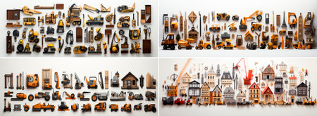 Access a wide range of construction icons for your projects. Easily include these icons in your projects. Ideal for architects, designers, and contractors working on construction projects.の素材