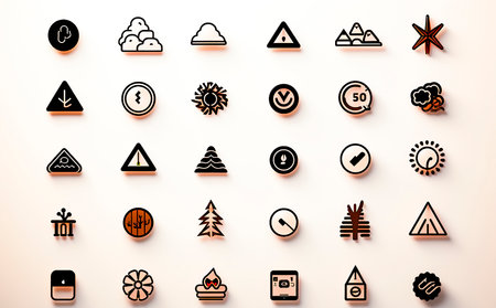 Social media contact line icon collection. Icons include popular social media logos, Great for website design, business cards and promotional materials.の素材