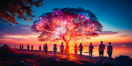 Brainstorm new ideas for creative projects. Collaborate with team members to create innovative solutions. Present final concepts to clients for approval.の素材