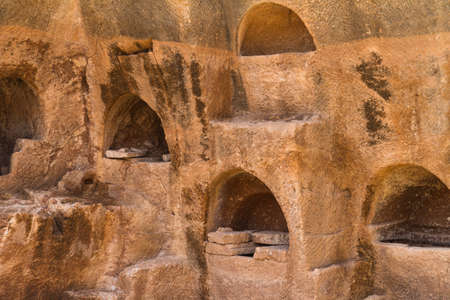 Dara Necropolis in Mardin, Turkey.の写真素材