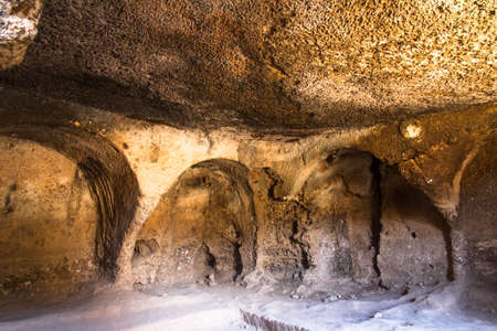 Dara Necropolis in Mardin, Turkey.の写真素材