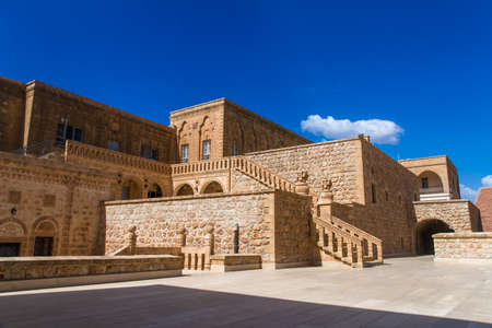 Mor Gabriel Monastery in Mardin, Turkey.のeditorial素材